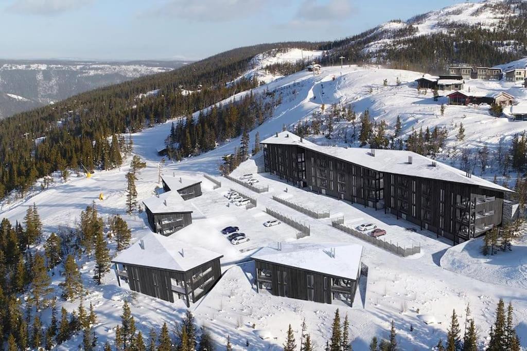 Ny Leilighet Med Flott Utsikt Til Gaustatoppen Rjukan Exterior photo