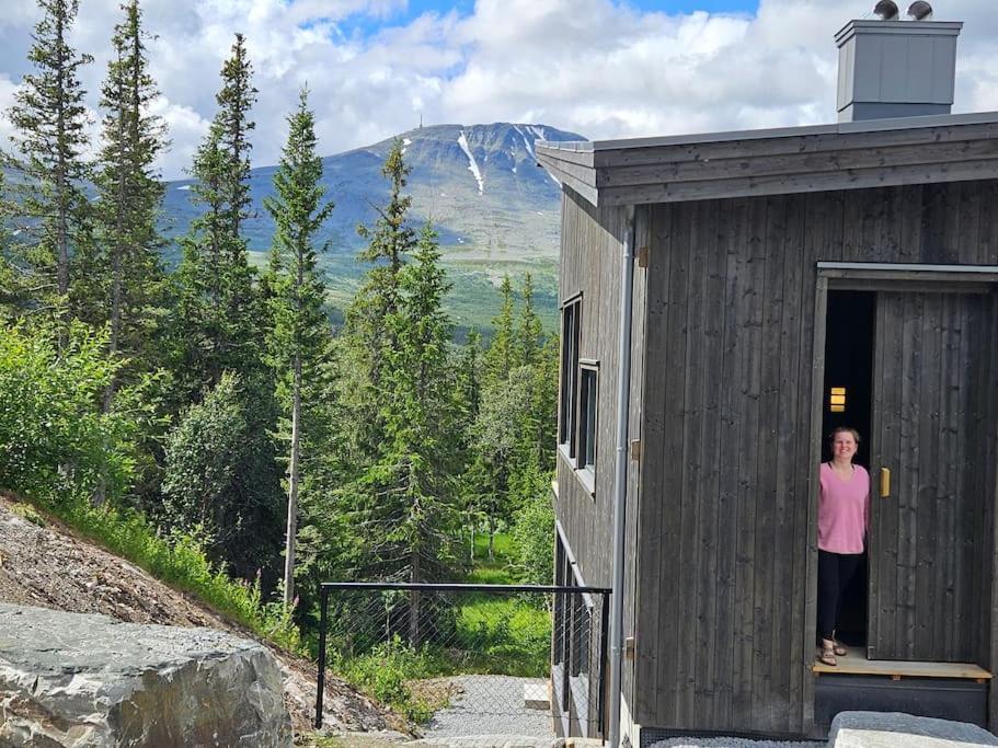 Ny Leilighet Med Flott Utsikt Til Gaustatoppen Rjukan Exterior photo